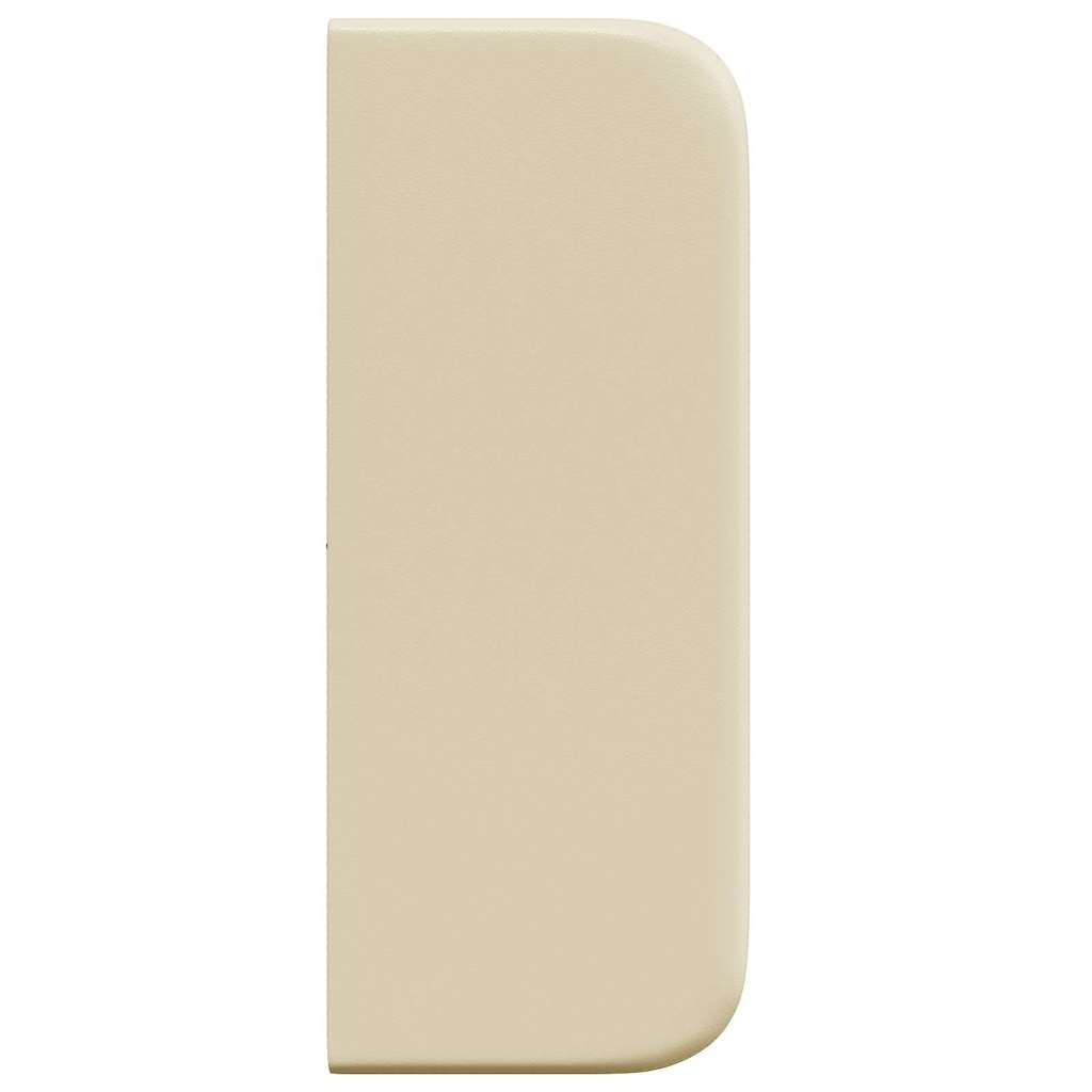 Headboard Ear Cream 40.5 x 40.5 x 4 cm PVC