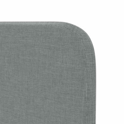 Headboard Ear Light grey 80 x 16 x 4 cm Fabric