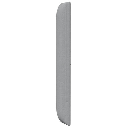 Headboard Ear Light grey 80 x 16 x 4 cm Fabric