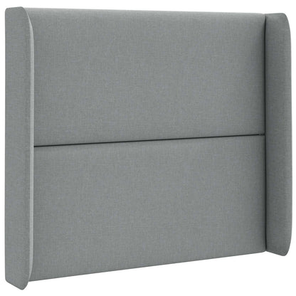 Headboard Ear Light grey 80 x 16 x 4 cm Fabric