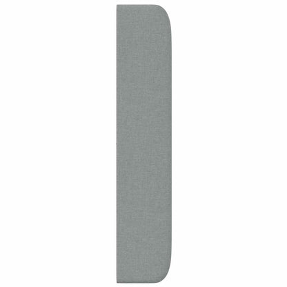 Headboard Ear Light grey 80 x 16 x 4 cm Fabric