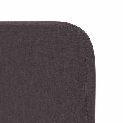 Headboard Ear Brown 80 x 16 x 4 cm Fabric