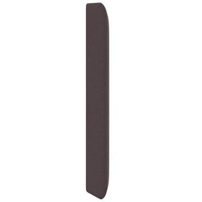 Headboard Ear Brown 80 x 16 x 4 cm Fabric