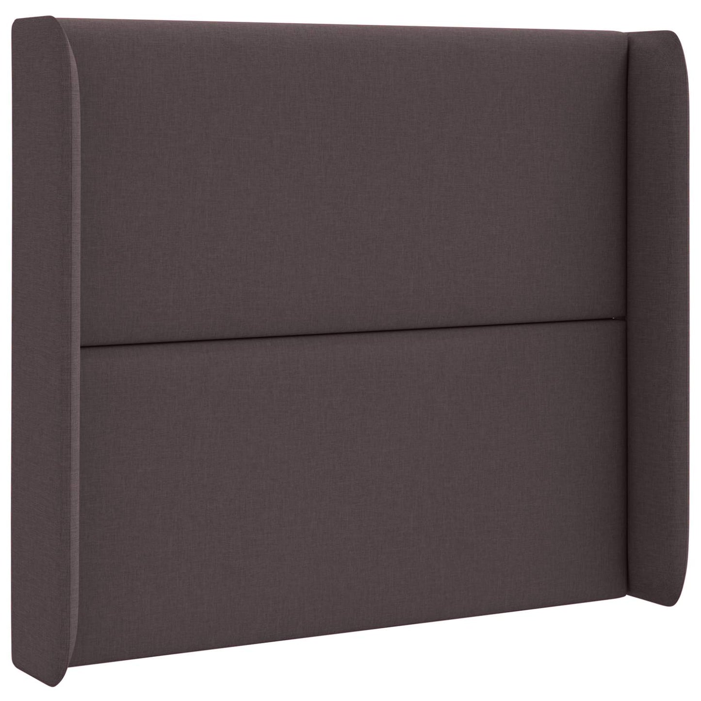 Headboard Ear Brown 80 x 16 x 4 cm Fabric