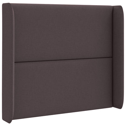 Headboard Ear Brown 80 x 16 x 4 cm Fabric