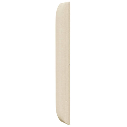 Headboard Ear Cream 80 x 16 x 4 cm Fabric