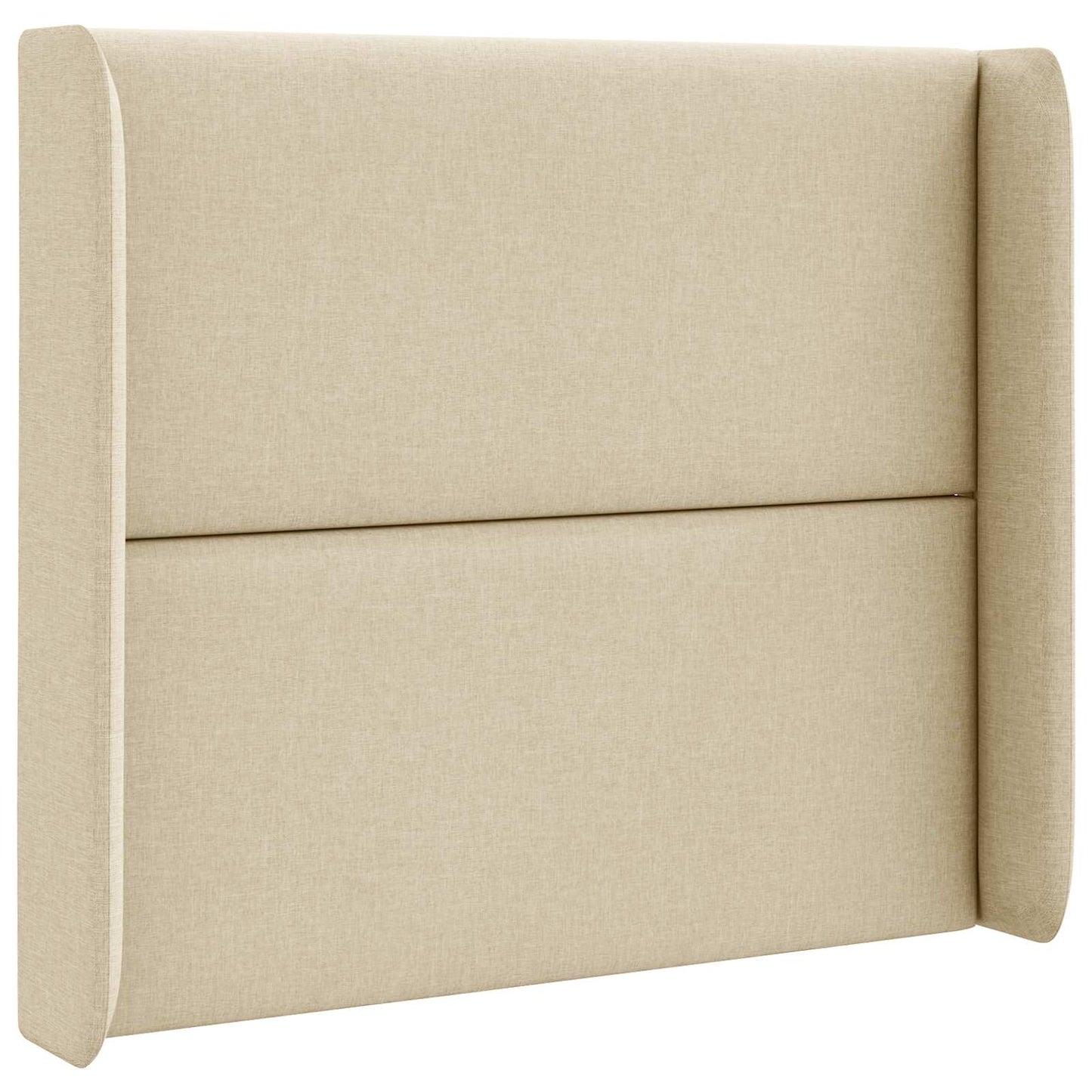 Headboard Ear Cream 80 x 16 x 4 cm Fabric