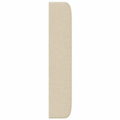 Headboard Ear Cream 80 x 16 x 4 cm Fabric