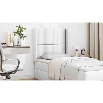 Headboard Ear White 80 x 16 x 4 cm PVC