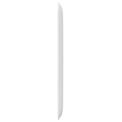 Headboard Ear White 80 x 16 x 4 cm PVC