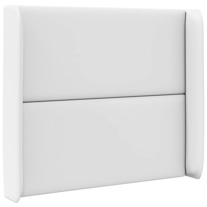 Headboard Ear White 80 x 16 x 4 cm PVC