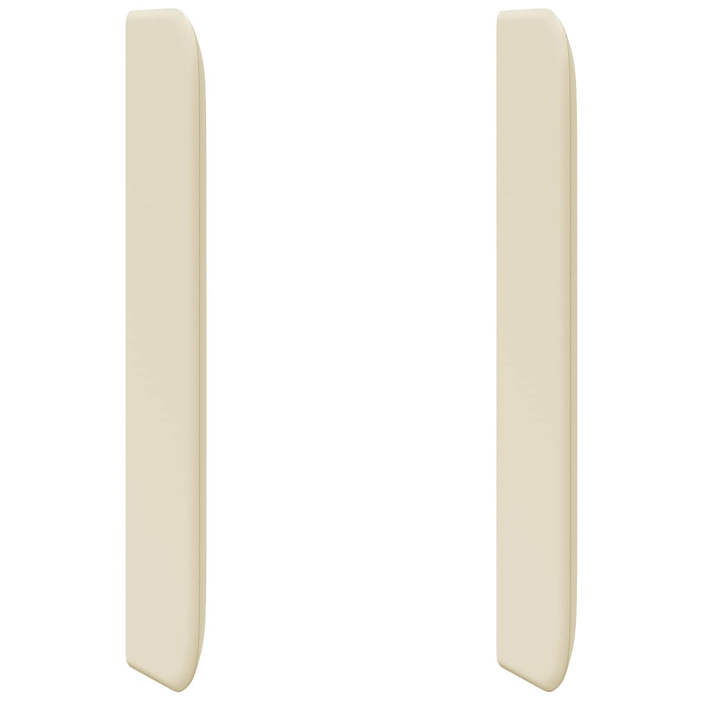 Headboard Ear Cream 80 x 16 x 4 cm PVC