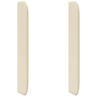 Headboard Ear Cream 80 x 16 x 4 cm PVC