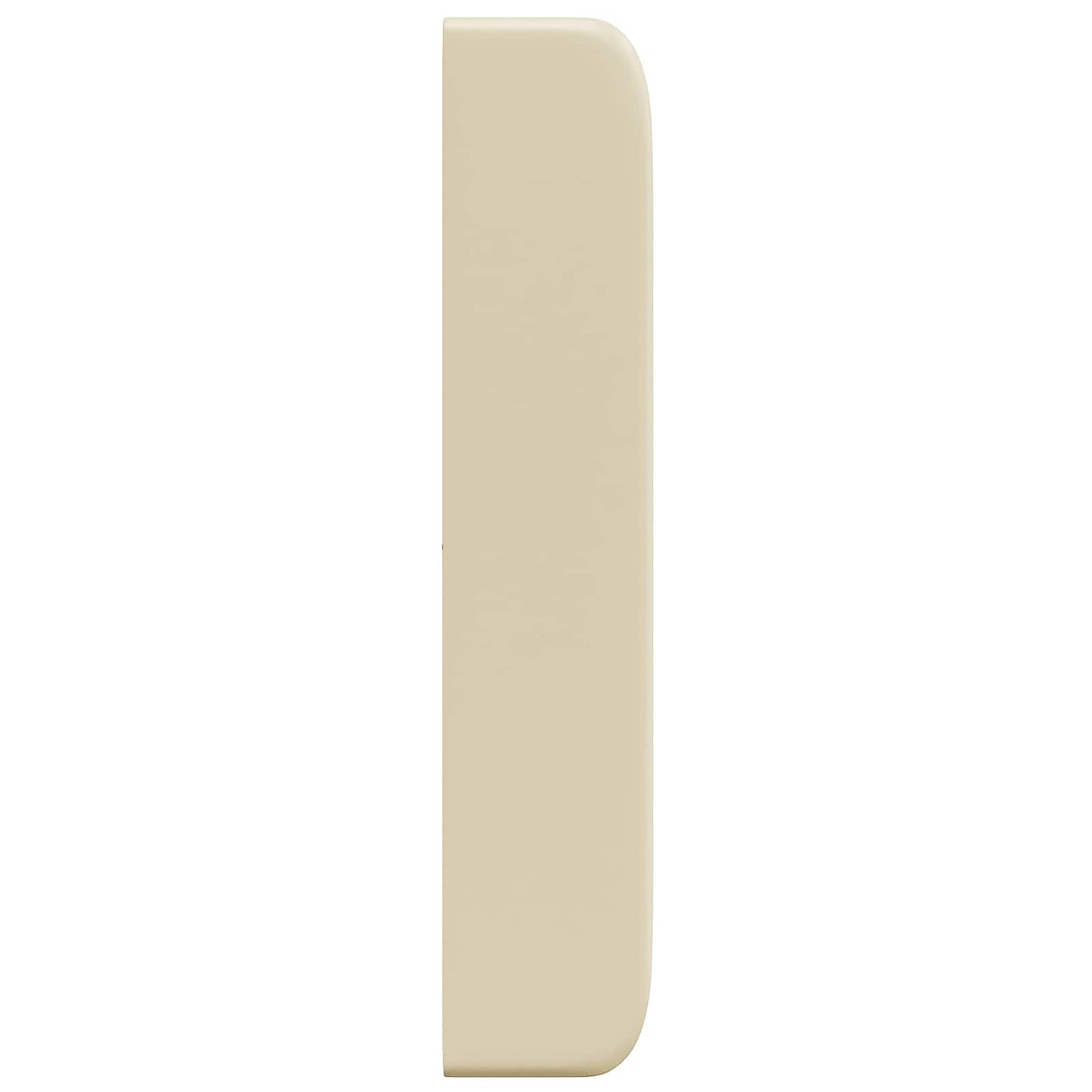 Headboard Ear Cream 80 x 16 x 4 cm PVC