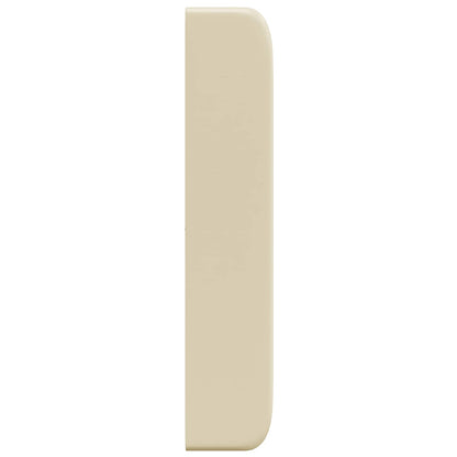 Headboard Ear Cream 80 x 16 x 4 cm PVC