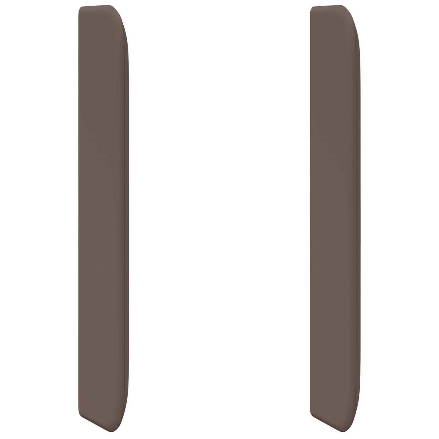 Headboard Ear Brown 80 x 16 x 4 cm PVC