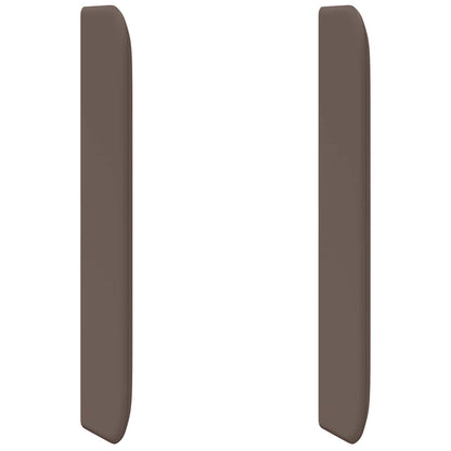Headboard Ear Brown 80 x 16 x 4 cm PVC
