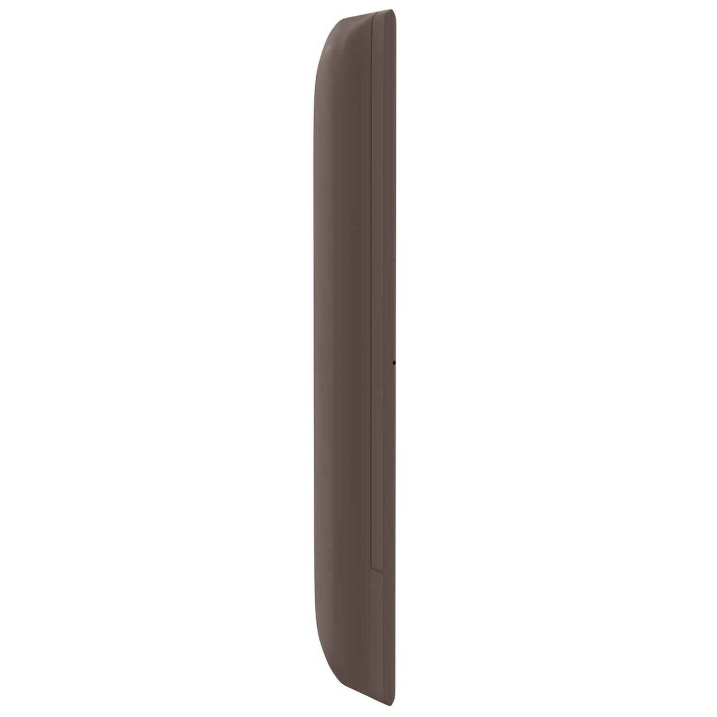 Headboard Ear Brown 80 x 16 x 4 cm PVC