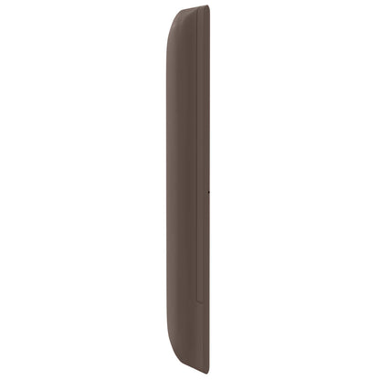 Headboard Ear Brown 80 x 16 x 4 cm PVC
