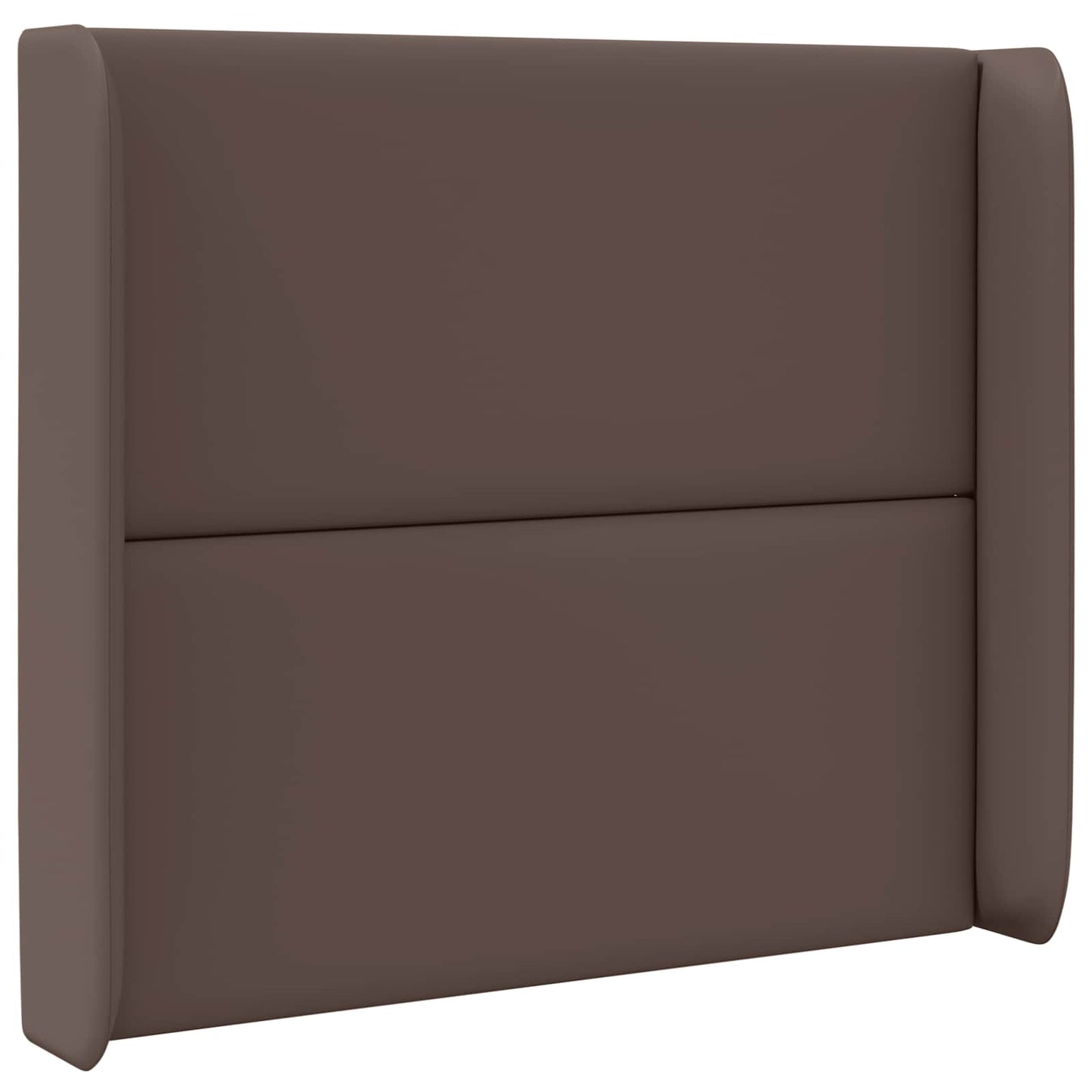 Headboard Ear Brown 80 x 16 x 4 cm PVC
