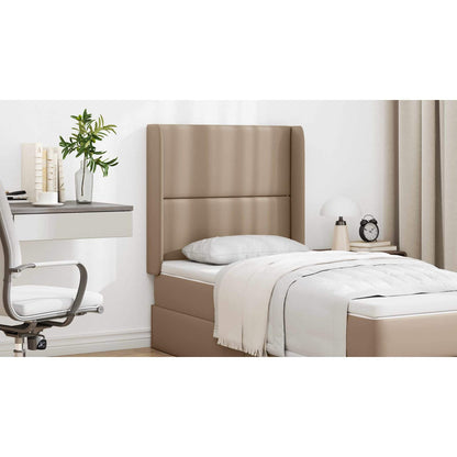 Headboard Ear Brown 80 x 16 x 4 cm PVC