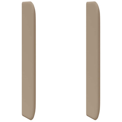 Headboard Ear Brown 80 x 16 x 4 cm PVC