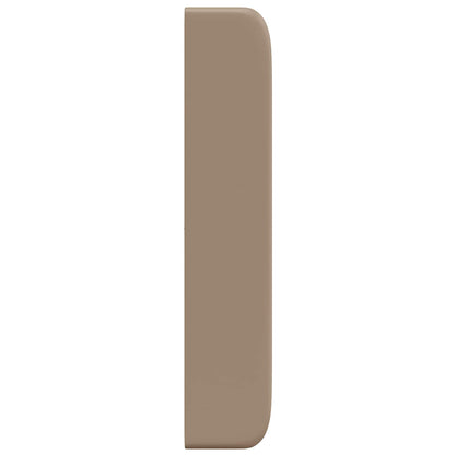 Headboard Ear Brown 80 x 16 x 4 cm PVC