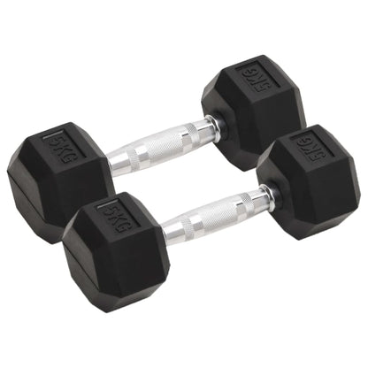Dumbbells 2 pcs 10 kg Total Cast Iron