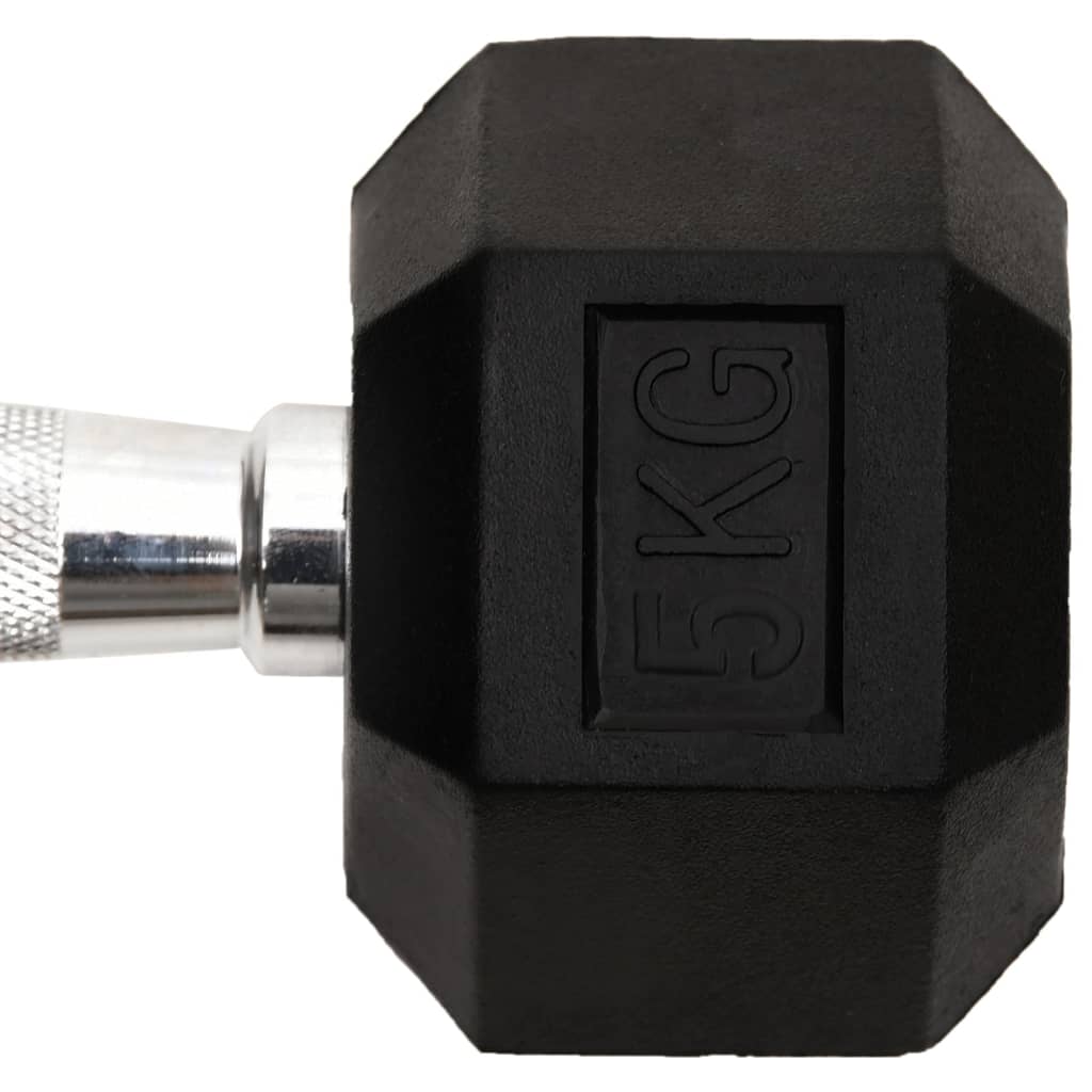 Dumbbells 2 pcs 10 kg Total Cast Iron