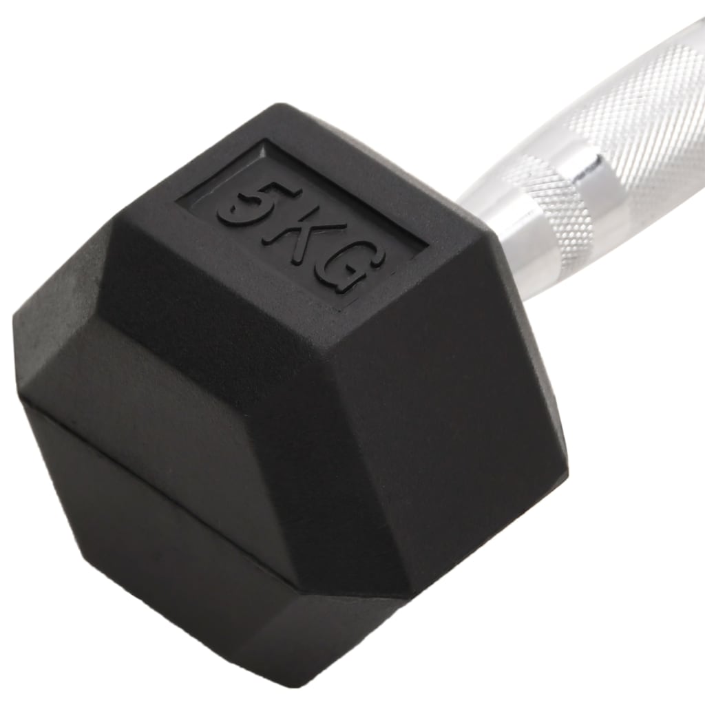Dumbbells 2 pcs 10 kg Total Cast Iron