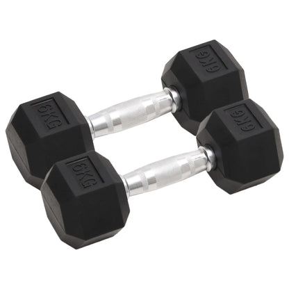 Dumbbells 2 pcs 12 kg Total Cast Iron