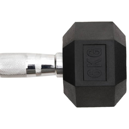 Dumbbells 2 pcs 12 kg Total Cast Iron
