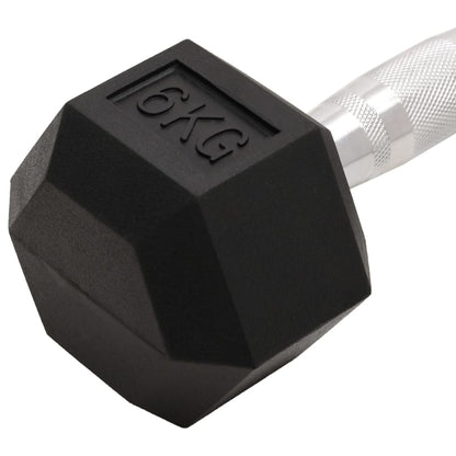 Dumbbells 2 pcs 12 kg Total Cast Iron