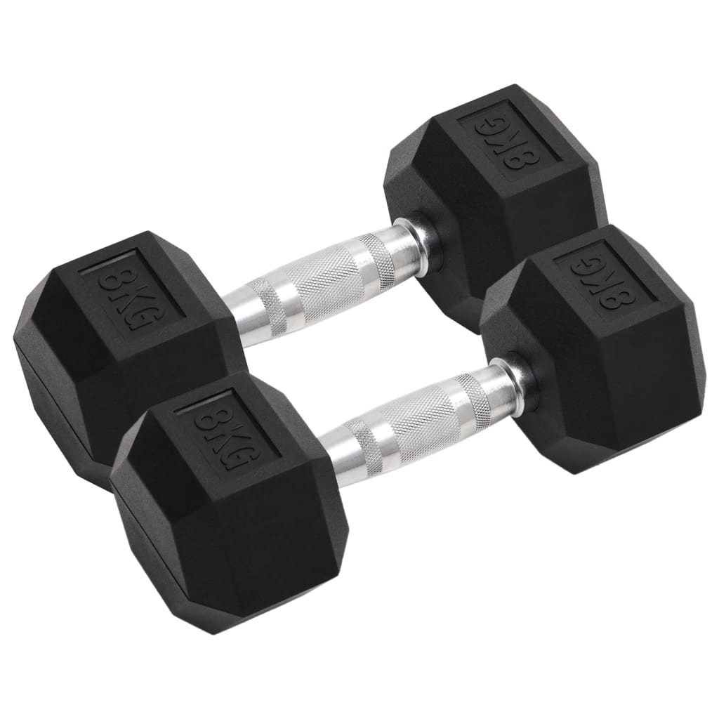 Dumbbells 2 pcs 16 kg Total Cast Iron