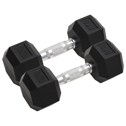 Dumbbells 2 pcs 16 kg Total Cast Iron