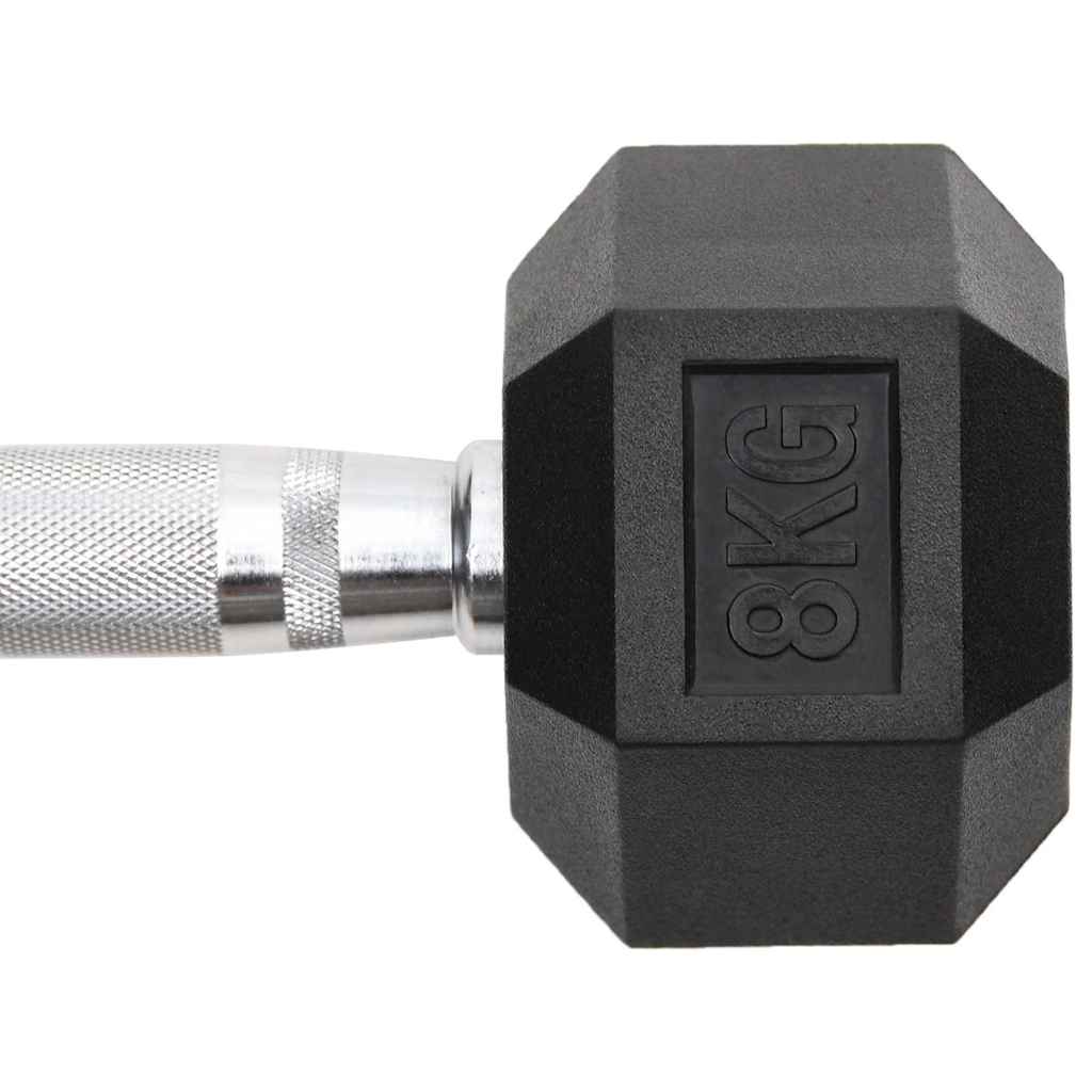 Dumbbells 2 pcs 8 kg Total Cast Iron