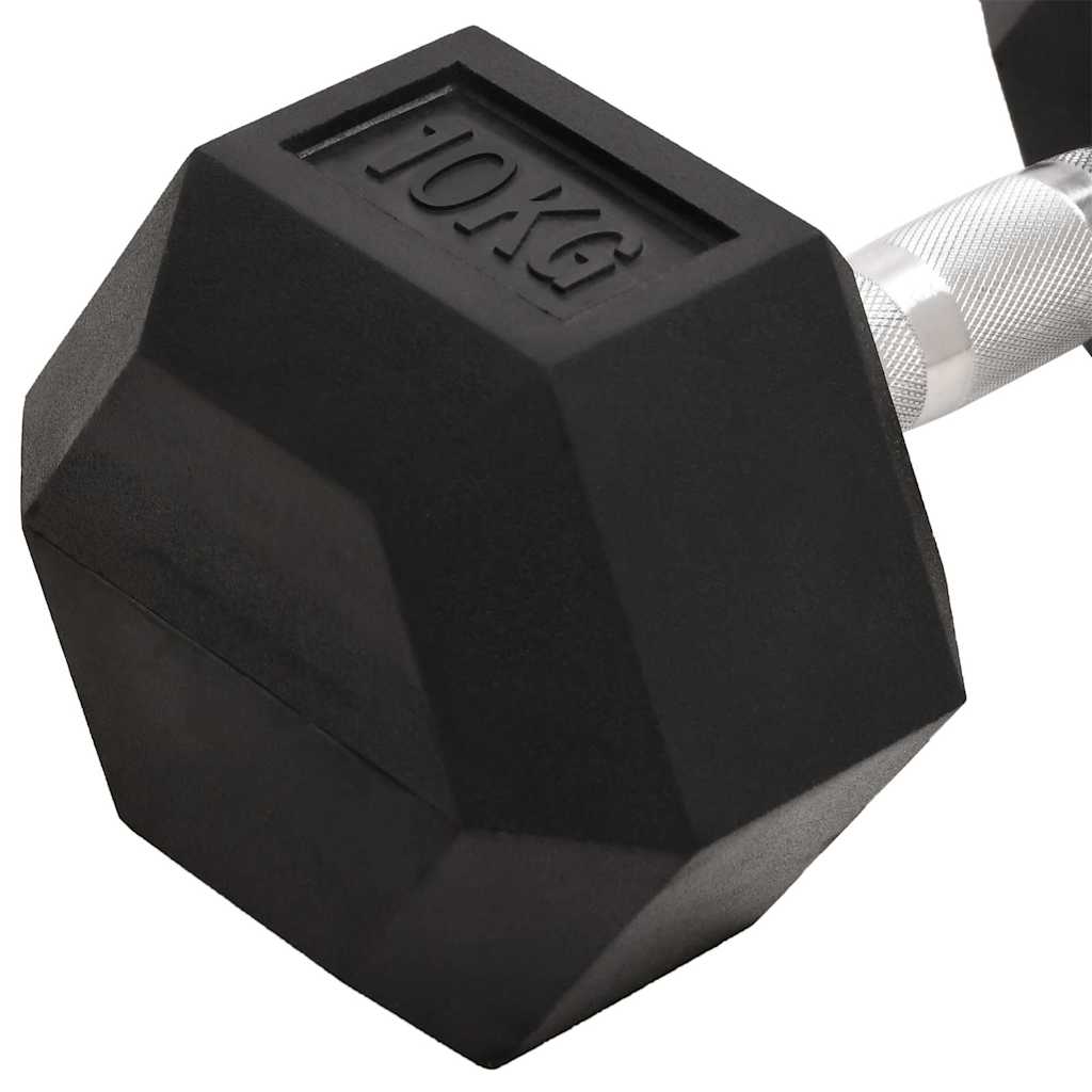 Dumbbells 2 pcs 10 kg Total Cast Iron