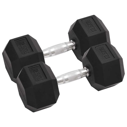 Dumbbells 2 pcs 25 kg Total Cast Iron