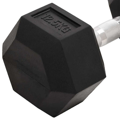 Dumbbells 2 pcs 12.5 kg Total Cast Iron