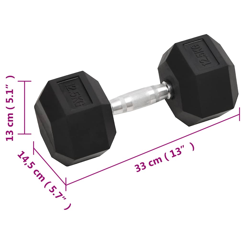 Dumbbells 2 pcs 25 kg Total Cast Iron