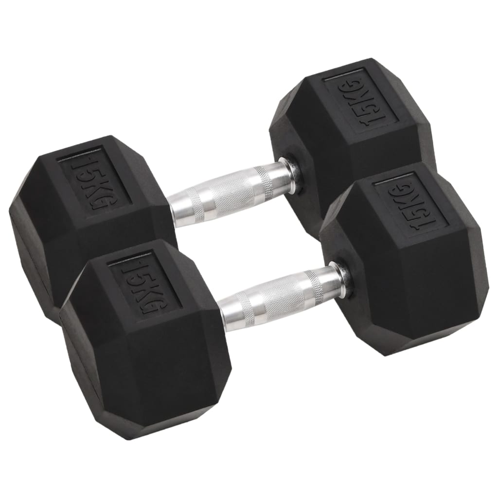 Dumbbells 2 pcs 30 kg Total Cast Iron