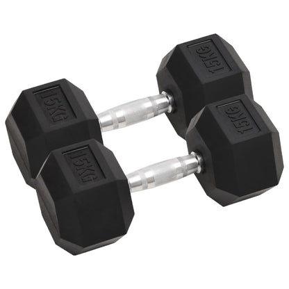Dumbbells 2 pcs 30 kg Total Cast Iron