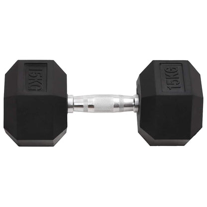 Dumbbells 2 pcs 15 kg Total Cast Iron