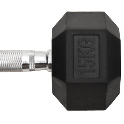 Dumbbells 2 pcs 15 kg Total Cast Iron