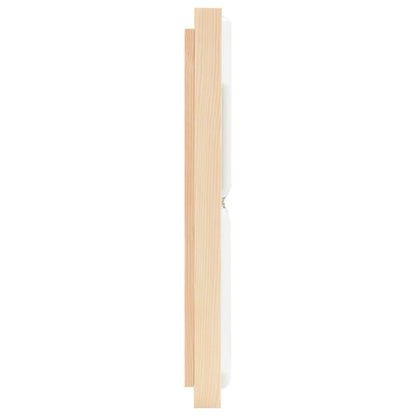 2 in 1 Sauna Hygrothermograph and Sand Timer Set Solid Wood Pine