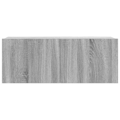 3 Piece TV Cabinet Set Grey Sonoma Engineered Wood