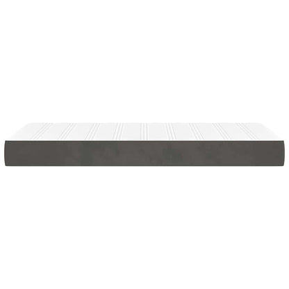 Pocket Spring Bed Mattress Medium Dark Grey 100x190x20 cm Twin