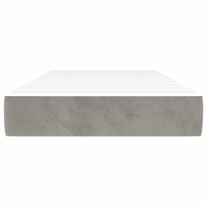 Pocket Spring Bed Mattress Medium Light Grey 100x203x20 cm