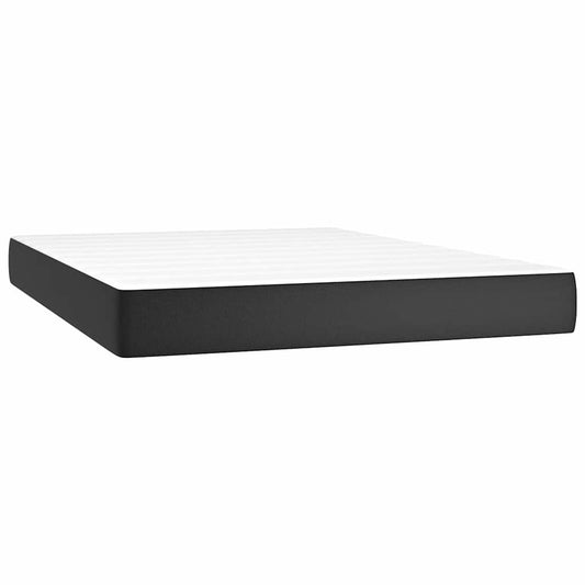 Pocket Spring Bed Mattress Medium Black 137x190x20 cm Full