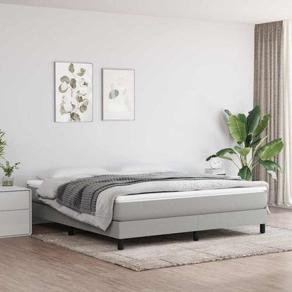 Pocket Spring Bed Mattress Medium Light Grey 152x203x20cm Queen
